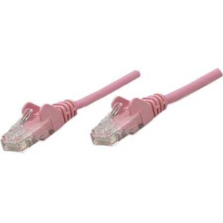 Intellinet Network Solutions 7 Ft Pink Cat6 Snagless Patch Cable 392785